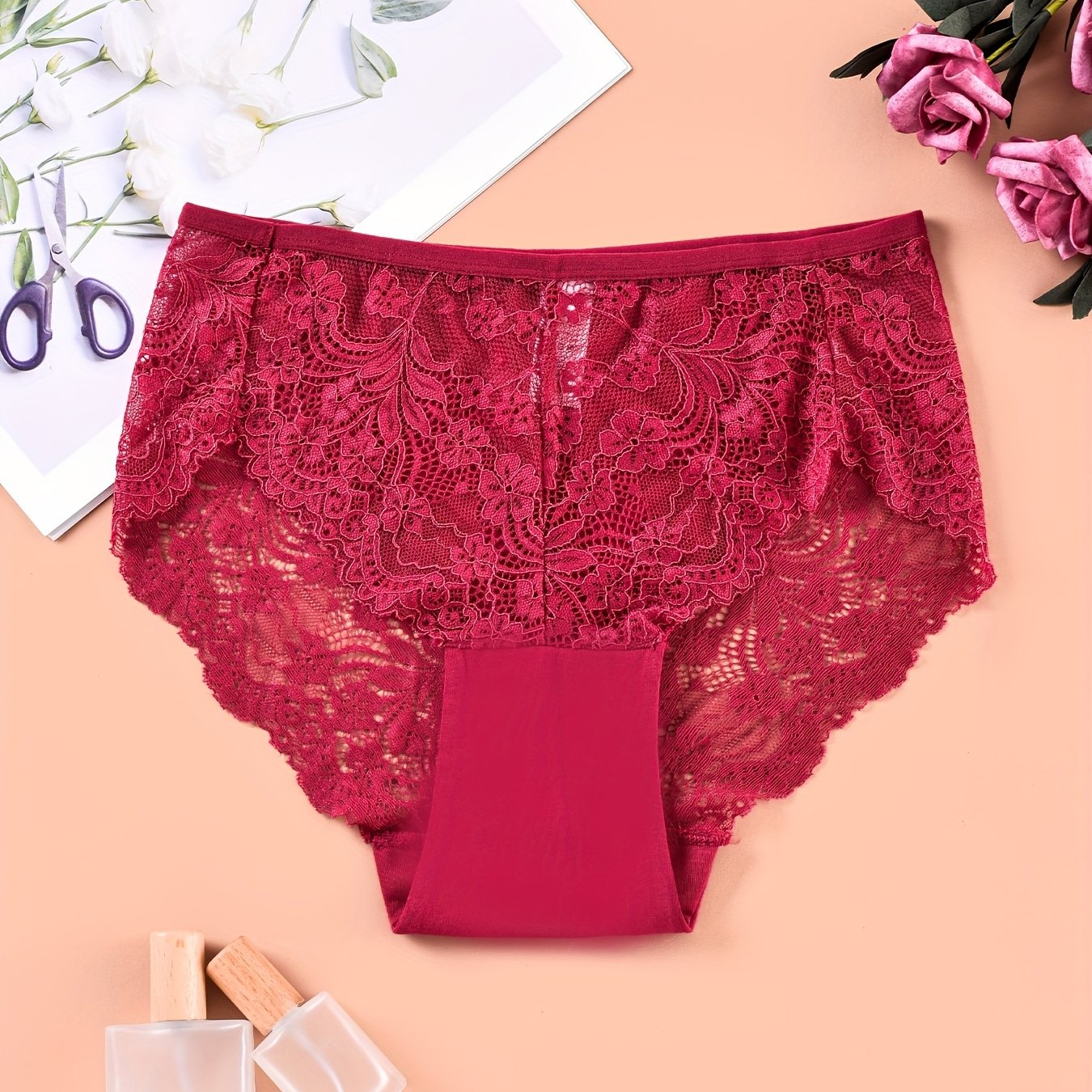 1 pc Elastane Lace Panties