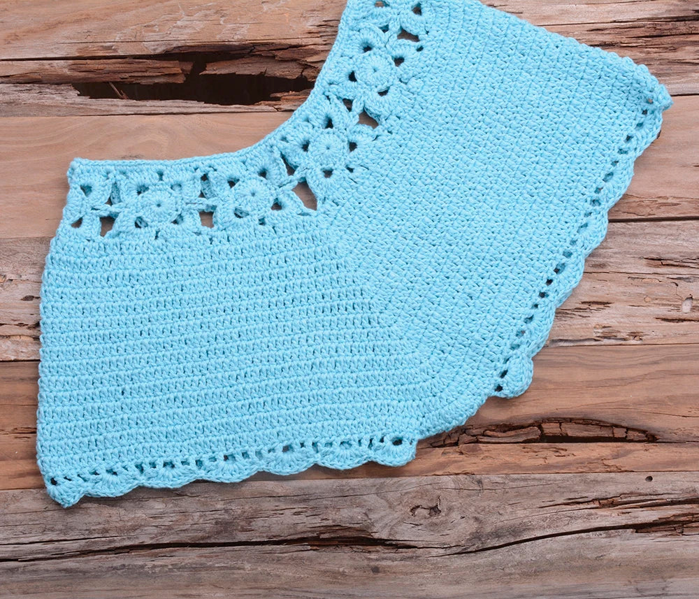 Mid Waist Crochet Bikini Bohemia Style