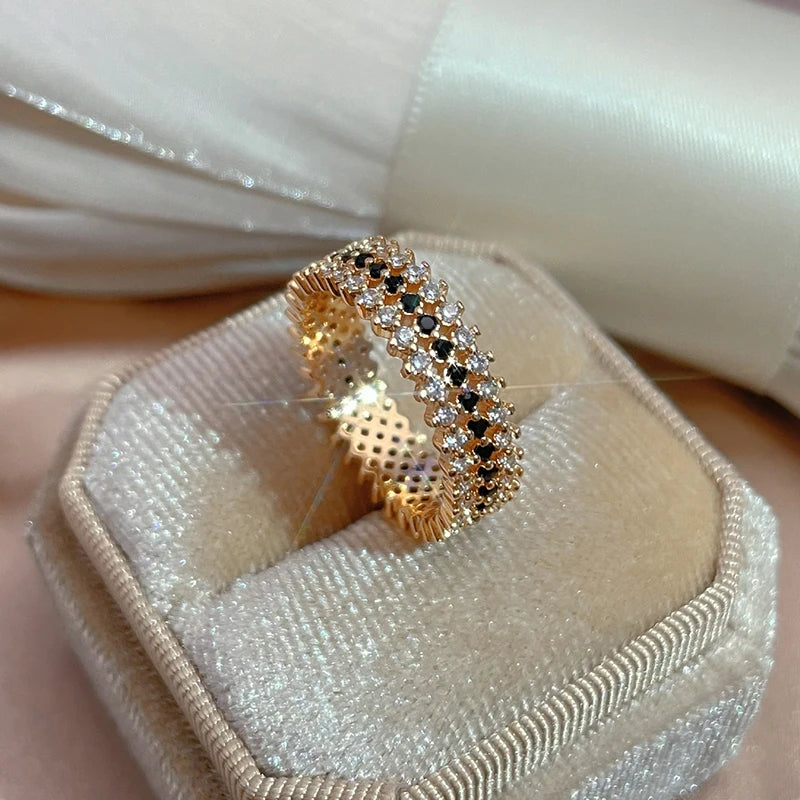 Zircon Full Paved Ring