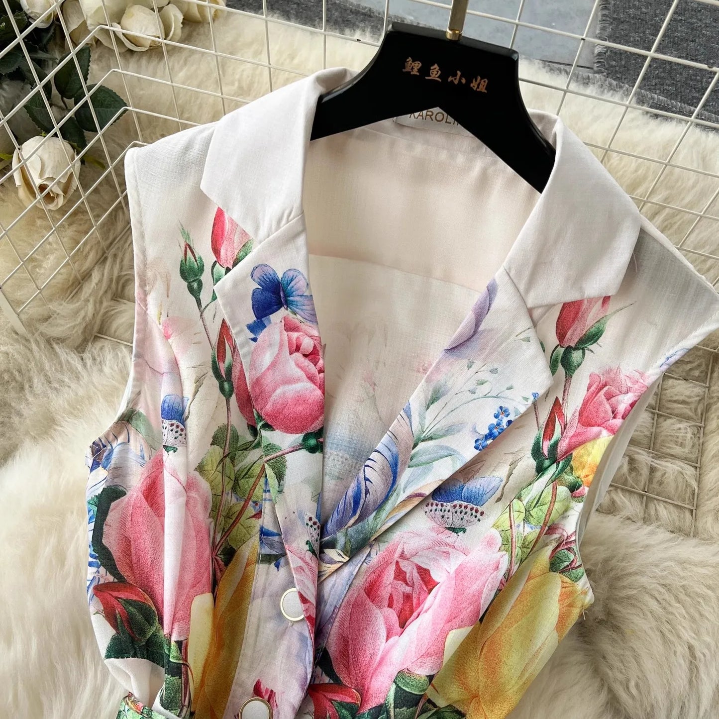 Print Floral Long Dress