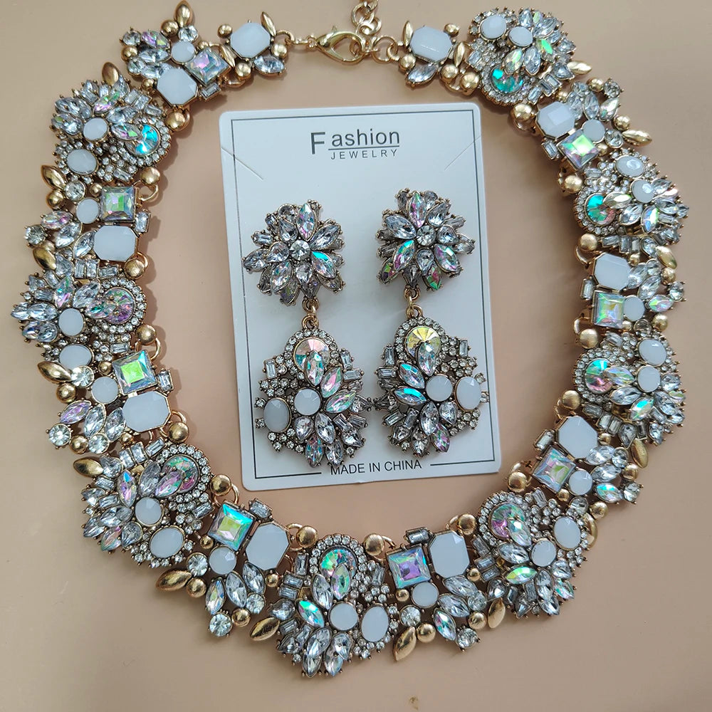 Elegant Karyna Jewellery Crystal Set