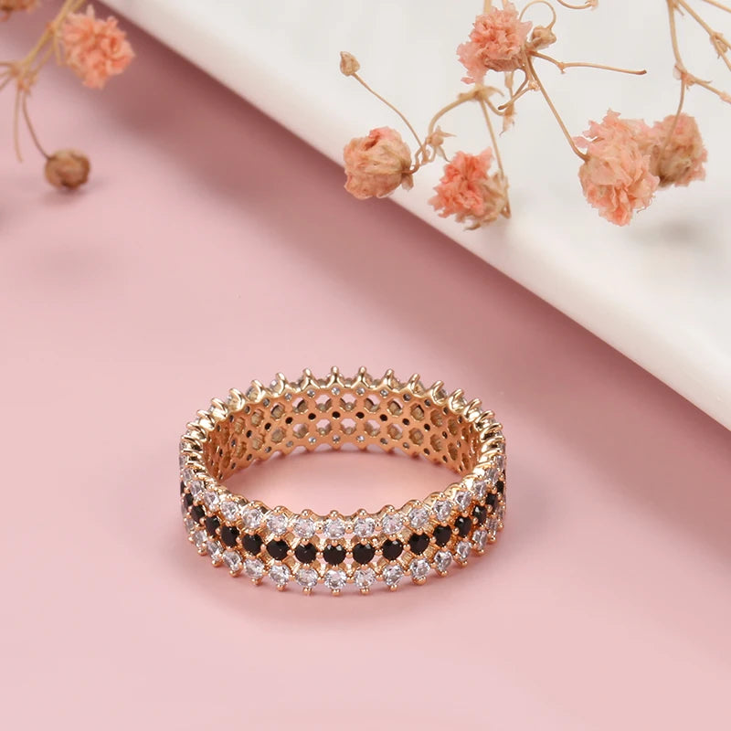 Zircon Full Paved Ring