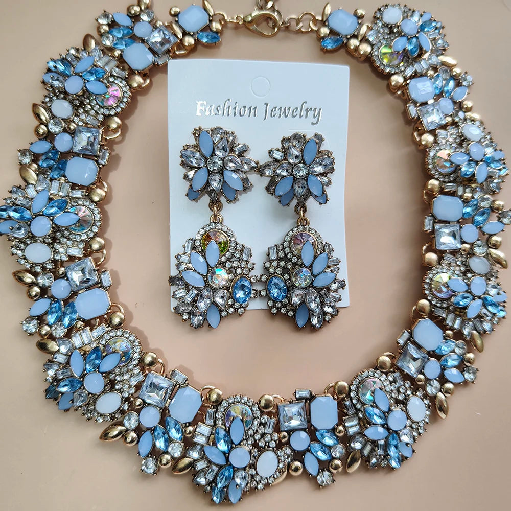Elegant Karyna Jewellery Crystal Set