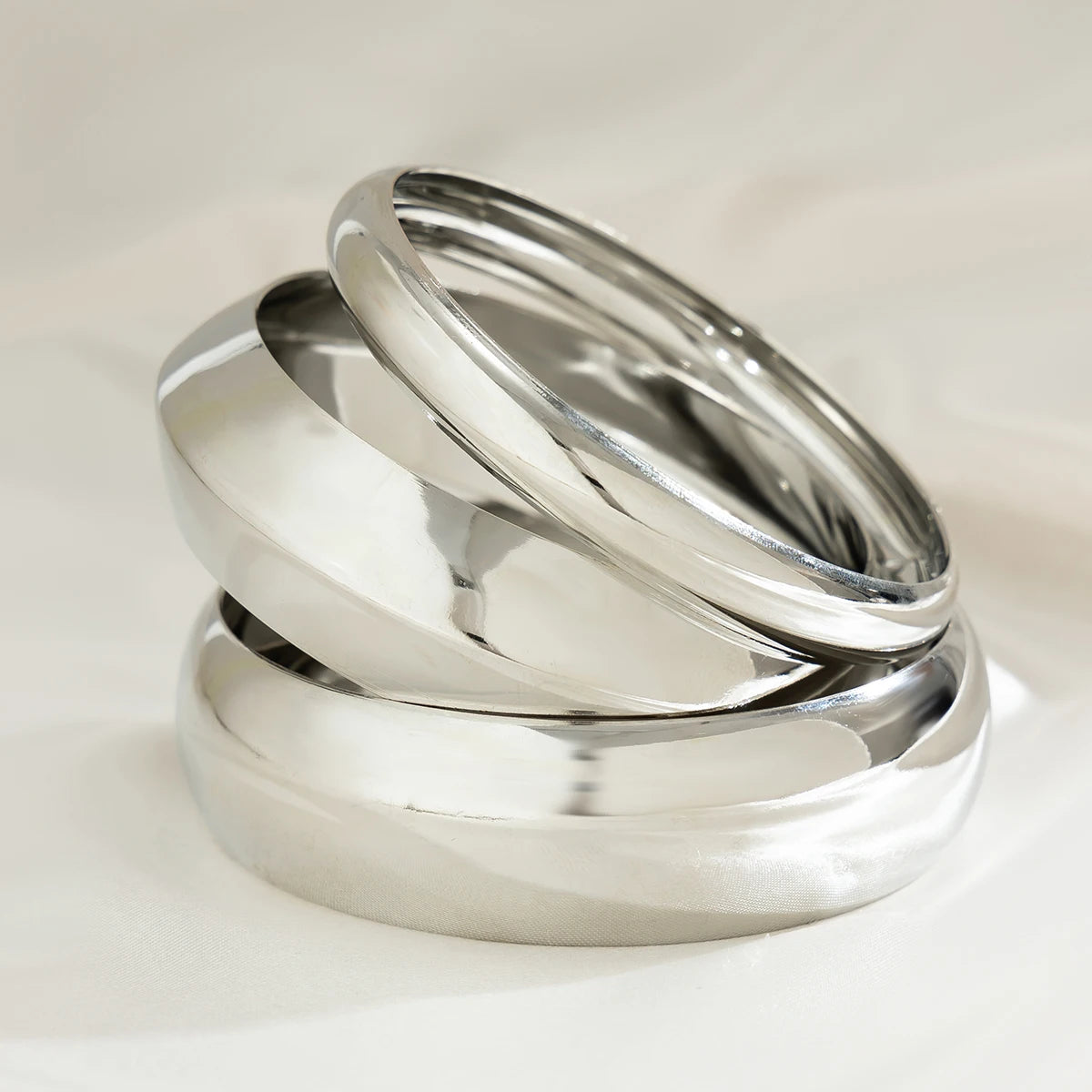 3Pcs/set Chunky Hollow Bracelet