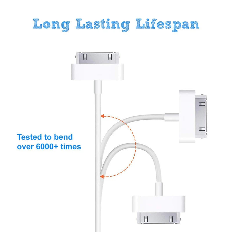 30 Pin USB Cable for iPhone 4S