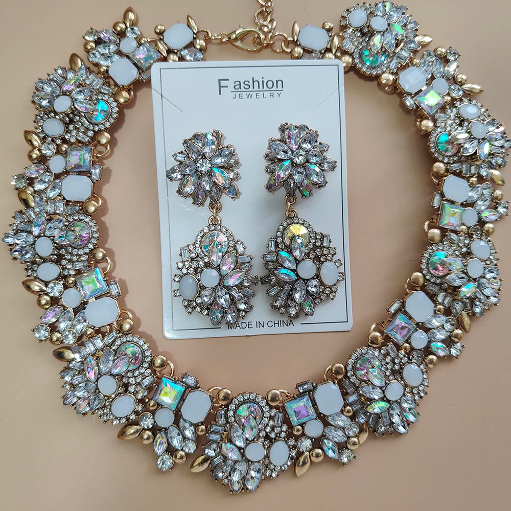 Elegant Karyna Jewellery Crystal Set