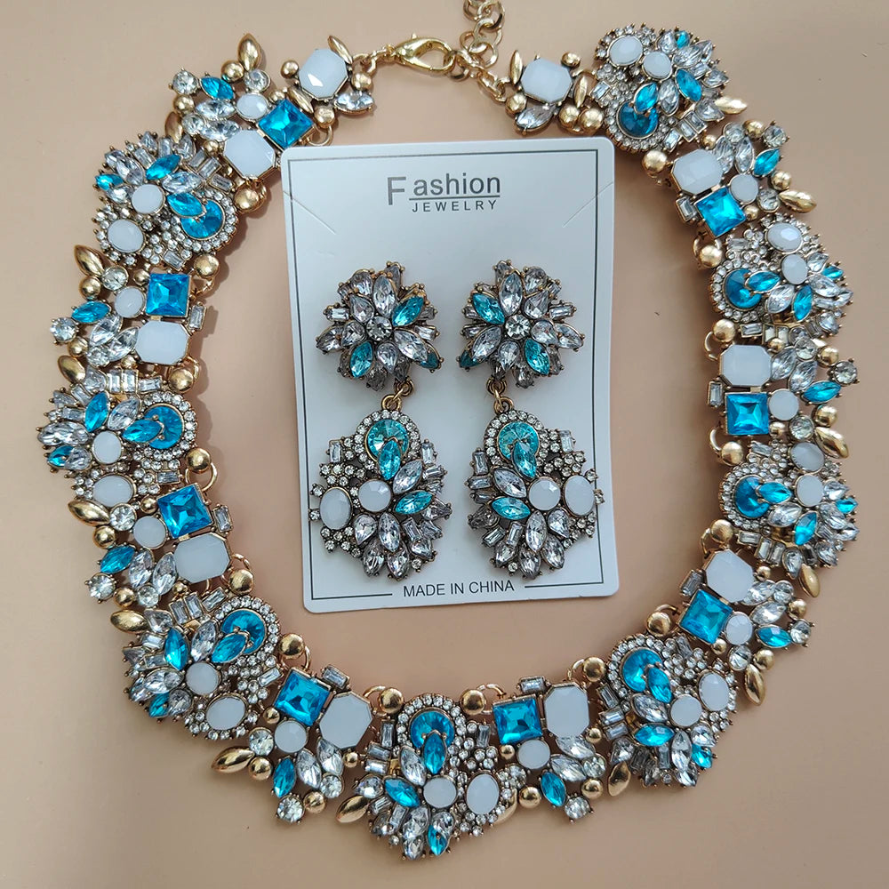 Elegant Karyna Jewellery Crystal Set