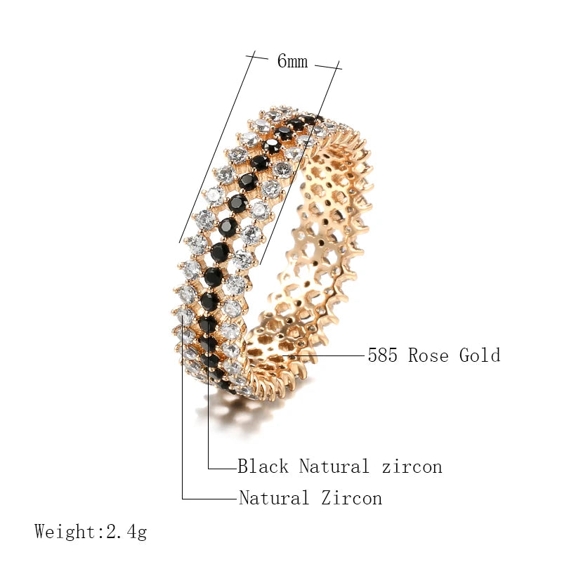Zircon Full Paved Ring
