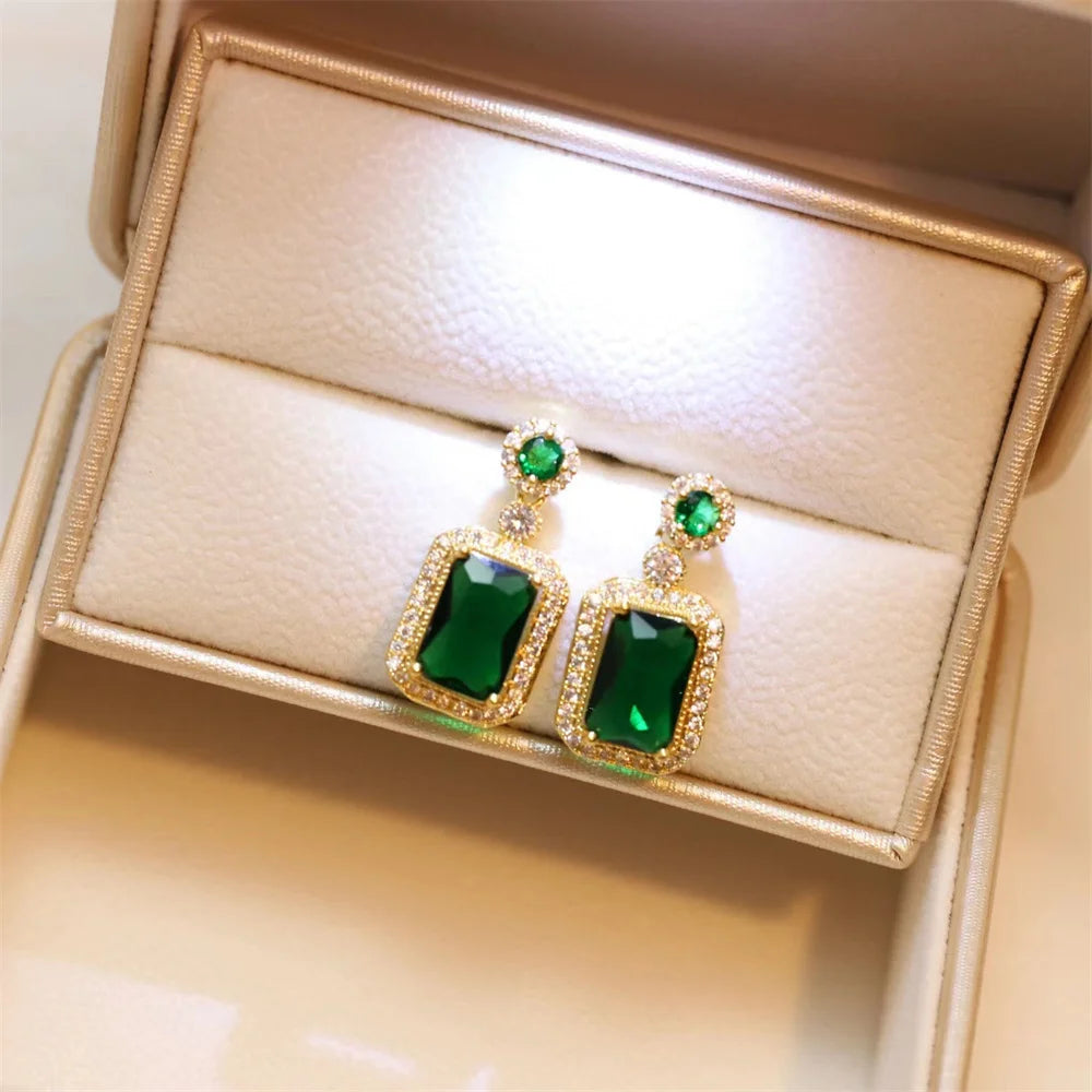 Zircon Luxury Three-piece Jewelry Set 