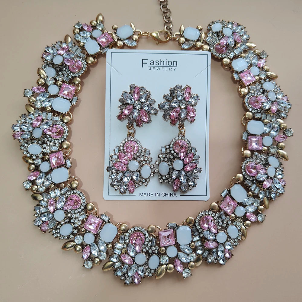 Elegant Karyna Jewellery Crystal Set