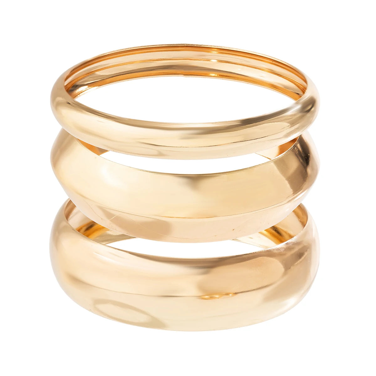 3Pcs/set Chunky Hollow Bracelet