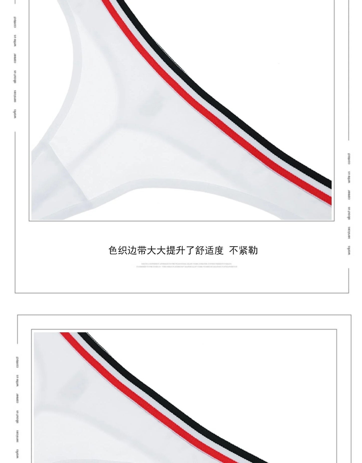 2 Simple Design Sporty Style Cotton Thongs Panties G String Fashion Underwear Women Erotic Female Seamless Briefs Sexy Lingerie