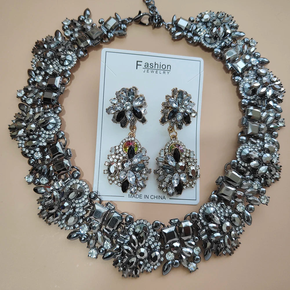 Elegant Karyna Jewellery Crystal Set
