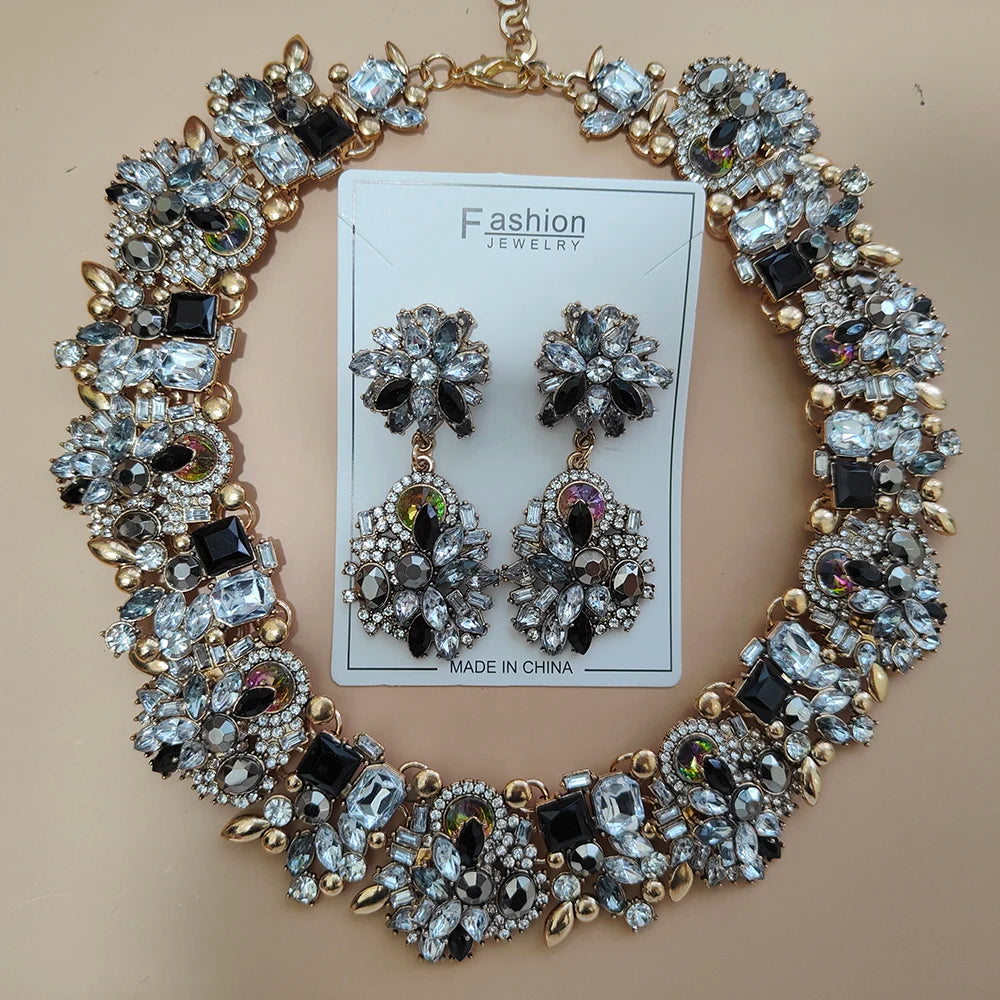 Elegant Karyna Jewellery Crystal Set