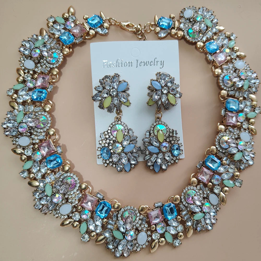 Elegant Karyna Jewellery Crystal Set