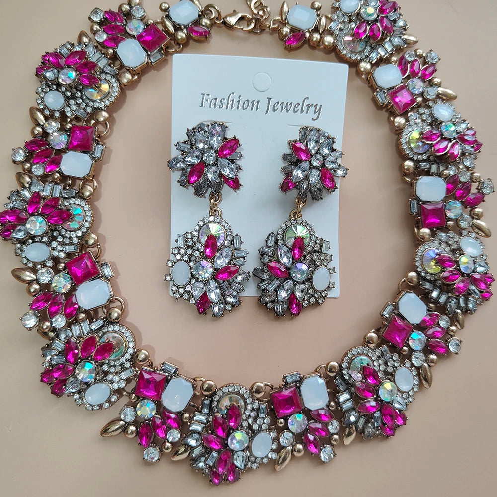 Elegant Karyna Jewellery Crystal Set