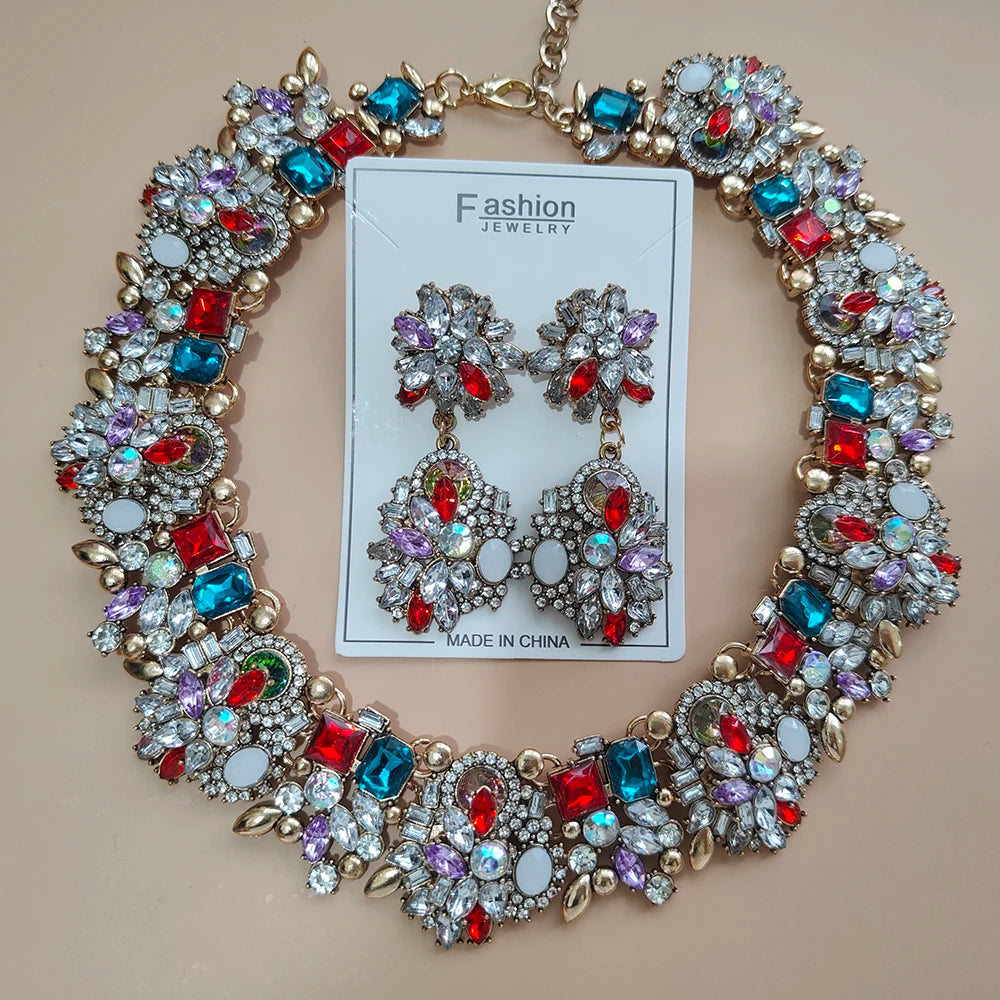 Elegant Karyna Jewellery Crystal Set