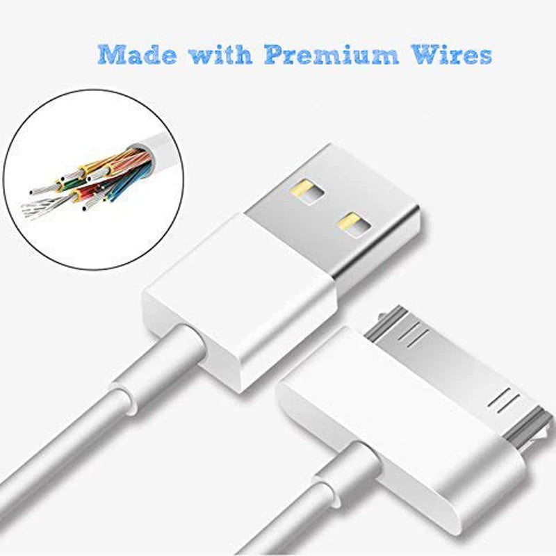 30 Pin USB Cable for iPhone 4S