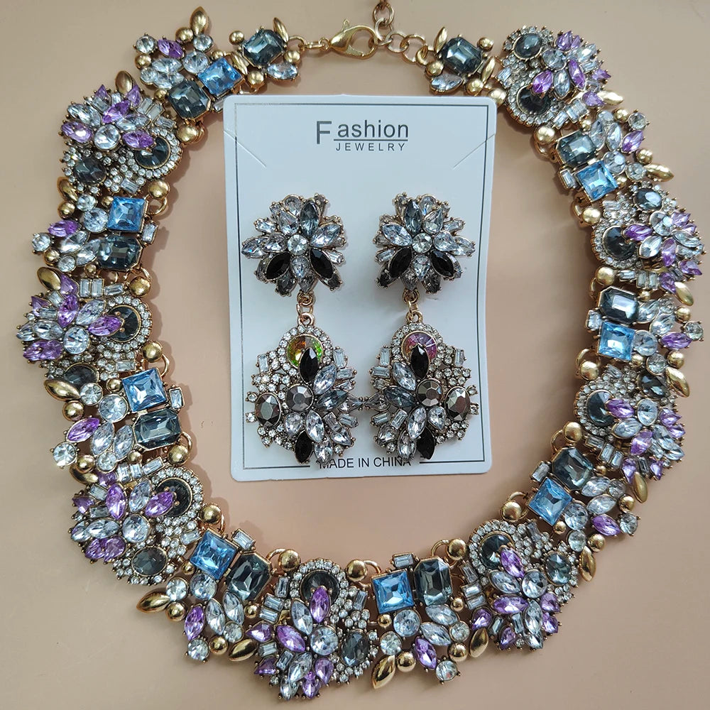 Elegant Karyna Jewellery Crystal Set