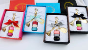 Macaron Eiffel Tower key chains