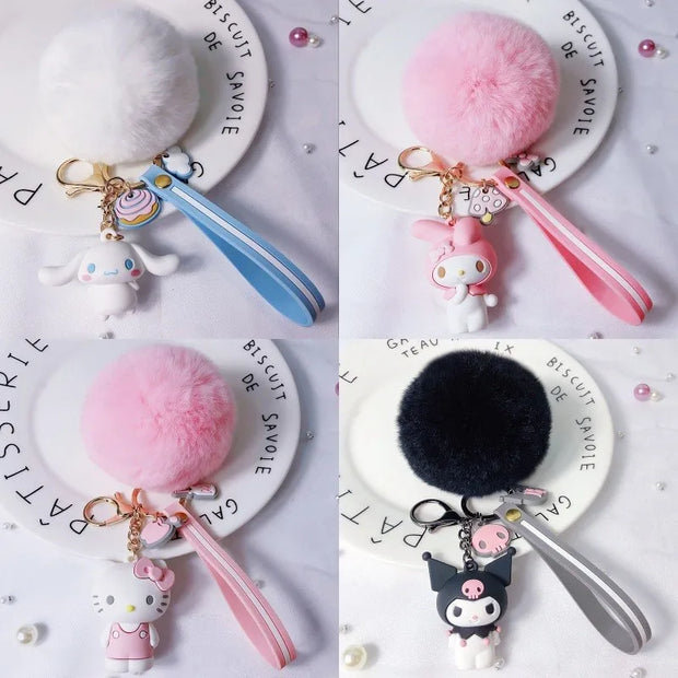 Cartoon Hello Kitty Keychain