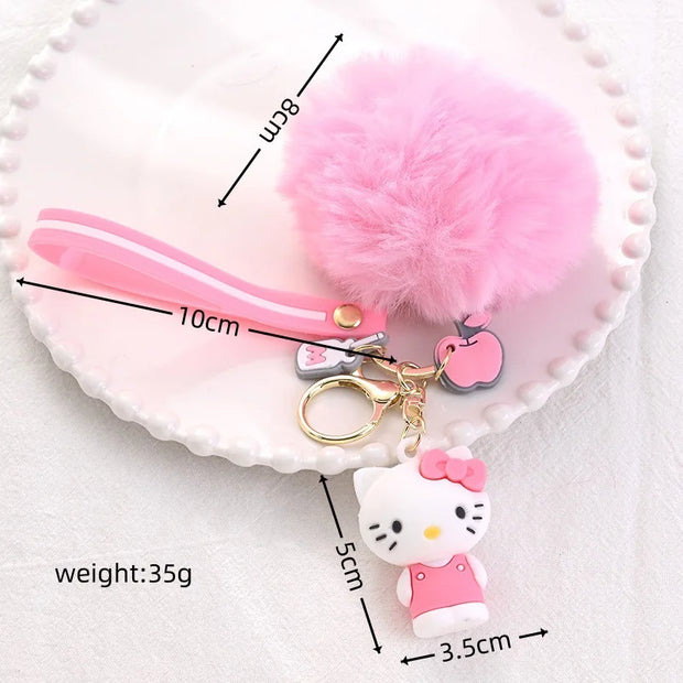 Cartoon Hello Kitty Keychain