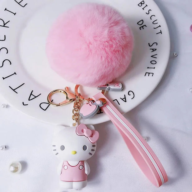Cartoon Hello Kitty Keychain