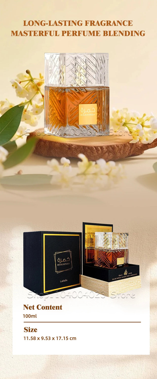 Lattafa Khamrah Unisex Eau de Parfum 100ml