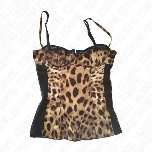 E- girl Leopard print Sleeveless Top