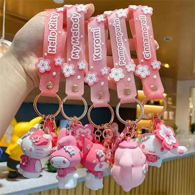 Hello Kitty Keychains Kawaii