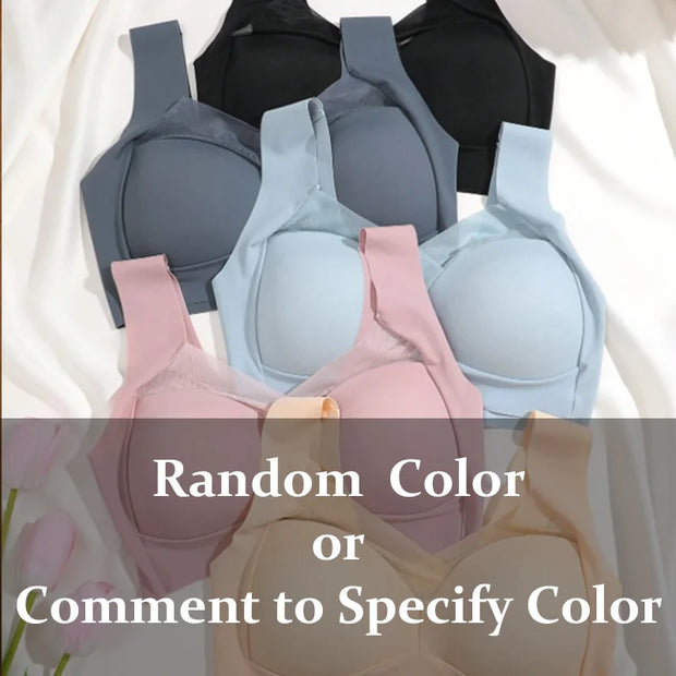 3Pcs Lace women Sport Bras Plus Size