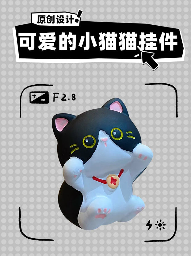 Soft Hairball Cat & Dog Keychain Accessory