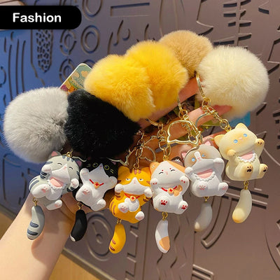 Cute Cat Keychain gift