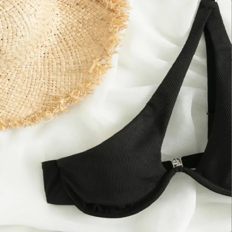 Ladies Bikini Multicolour Sole Shoulder