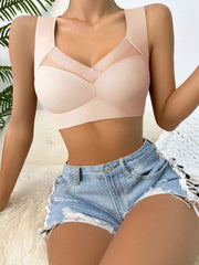 3Pcs Lace women Sport Bras Plus Size