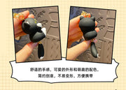 Soft Hairball Cat & Dog Keychain Accessory